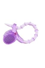 Фиолетовая утяжка-лассо с вибрацией Lasso (Цвет: фиолетовый)