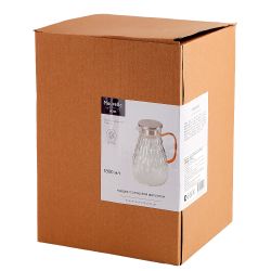 Кувшин с крышкой фильтром v=1800 мл (индивидуальная упаковка)