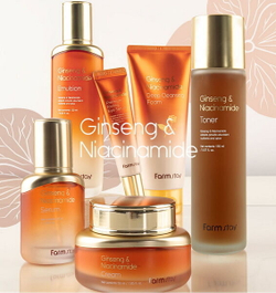 Сыворотка для лица с женьшенем и ниацинамидом FarmStay Ginseng & Niacinamide Serum, 35мл