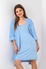 Ночная сорочка Дрёма-1 Виотекс ГОЛУБОЙ