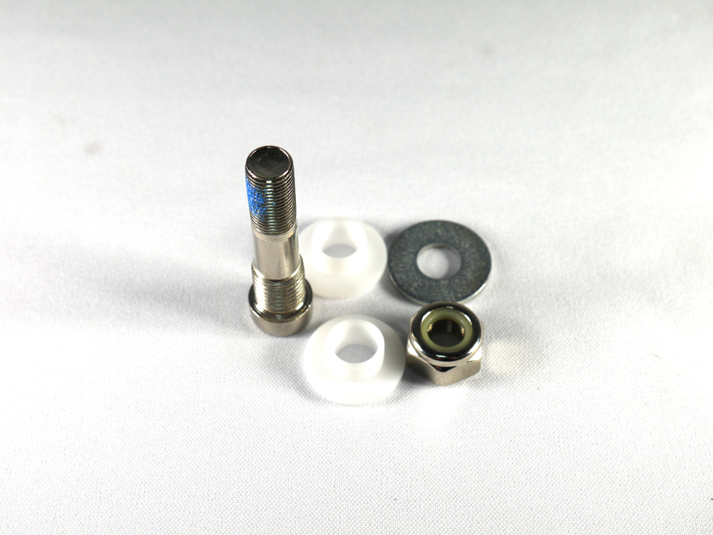 Аксель-болт с гайкой и шайбой, 46,5 мм