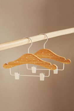 ZARA HOME ДЕТСКАЯ ВЕШАЛКА «ЗВЕЗДА» (НАБОР ИЗ 2 ШТ.), СВЕТЛО-БЕЖЕВЫЙ