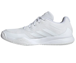 Женские Кроссовки теннисные Adidas Avaflash 2 - cloud white/cloud white/silver metallic