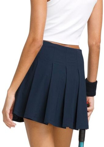 Теннисная юбка Wilson Classic Pleated - небесный