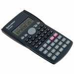Калькулятор инженерный BRAUBERG SC-82MS (158х85 мм) 240 функций 10+2 разрядов темно-синий (2 штуки в упаковке)