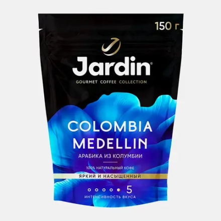 Кофе растворимый Jardin Colombia Medellin 150г