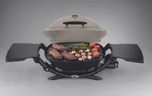 Портативный газовый гриль Weber Q 2200, 1 горелка, чёрный