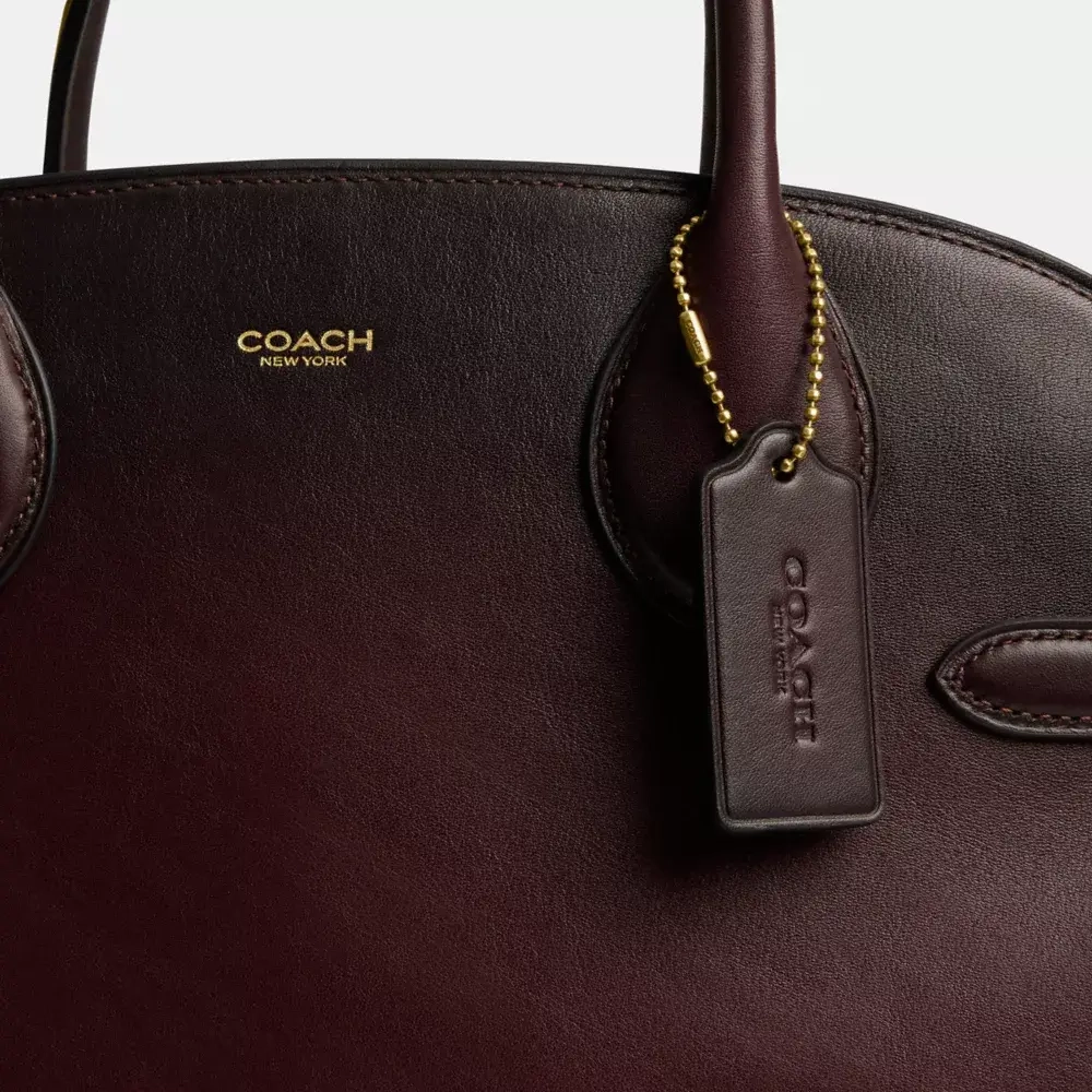 COACH СУМКА SOFT EMPIRE 40, БОРДОВЫЙ