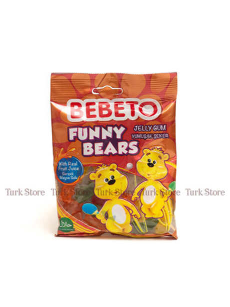 Жевательный мармелад Bebeto "Funny Bears" 70 гр