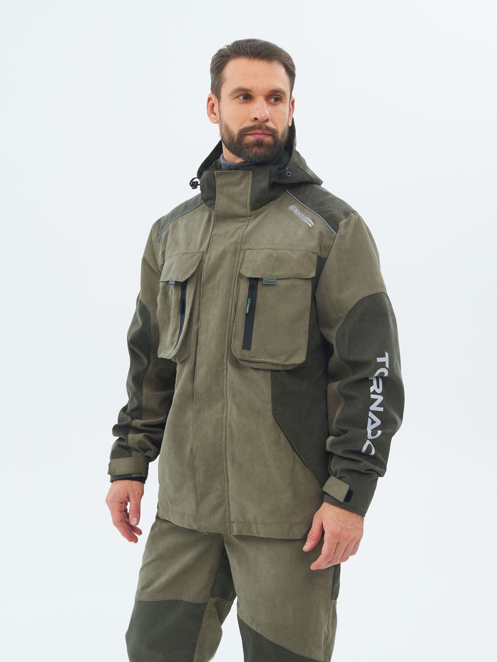 Костюм демисезонный Торнадо ткань Исландия цвет Хаки