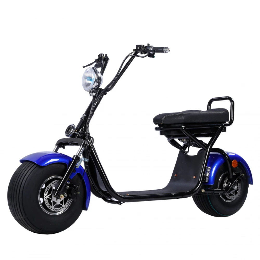 Электроскутер SEEV Citycoco Woqu 1500W, 60В 20Ah Белый