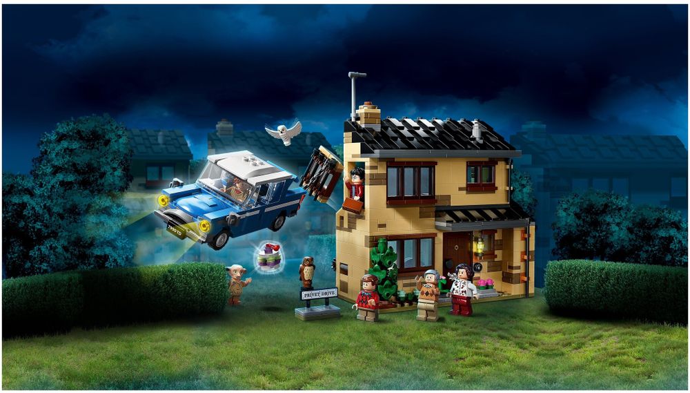 Конструктор LEGO Harry Potter 75968 Тисовая улица, дом 4