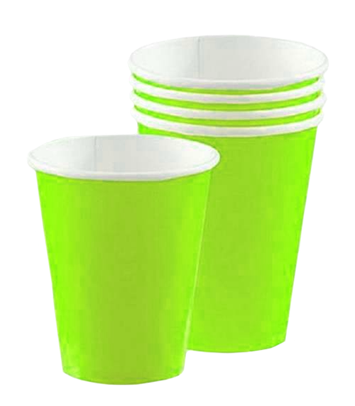 Бумажный стакан 165мл. Зелёный, 2000шт/кор. Лига пак