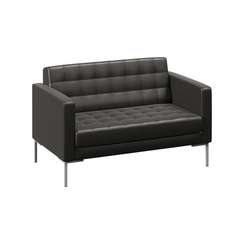 Forest Диван двухместный FR-DP-02 Oregon 16/Металл Серый 1360*800*840