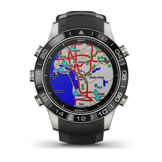 Люксовые мультиспортивные часы Garmin MARQ Aviator Performance Edition 010-02567-11