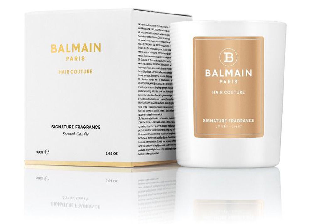 Balmain Hair Couture Белая свеча Limited Edition Candle FW21