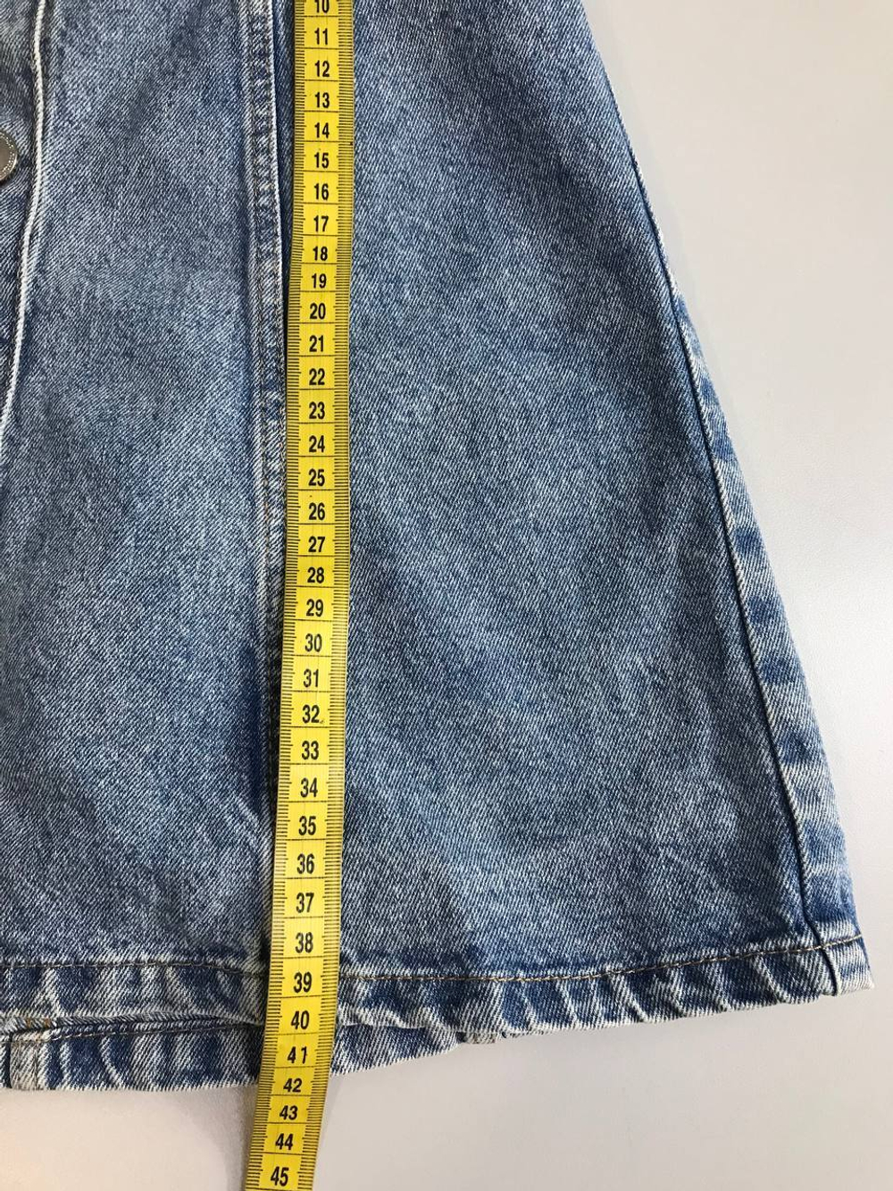 Юбка H&M джинсовая модная, маркировка 32, визуально 38 размер
