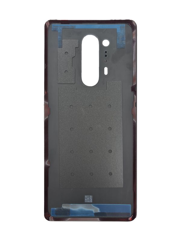 Задняя крышка для OnePlus 8 Pro синяя матовая (Ultramarine Blue) без стекла камеры