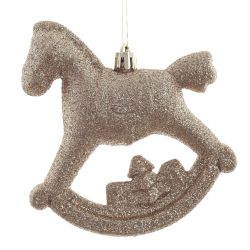 GAEM Набор из 2шт, Украшение новогоднее "Лошадка", L10 W5 H11 см