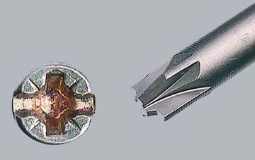 Набор бит XENO Felo Industrial PZ2 / SL 73 мм 03120210 5 шт.