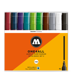 Набор маркеров Molotow ONE4ALL 227HS - 10шт Basic-Set #2 (4мм)
