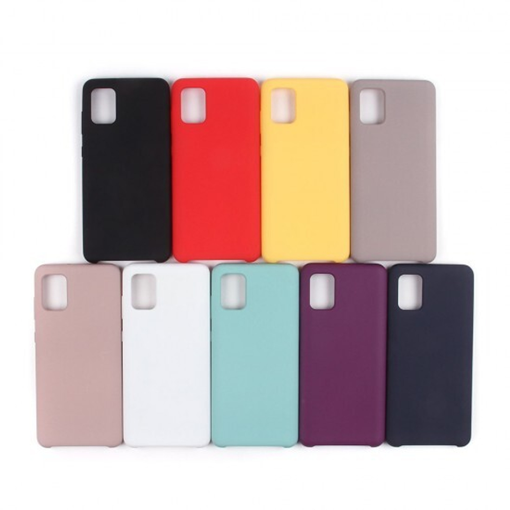 Панель Soft Touch для Samsung Galaxy A31, 007002 Темно-розовый