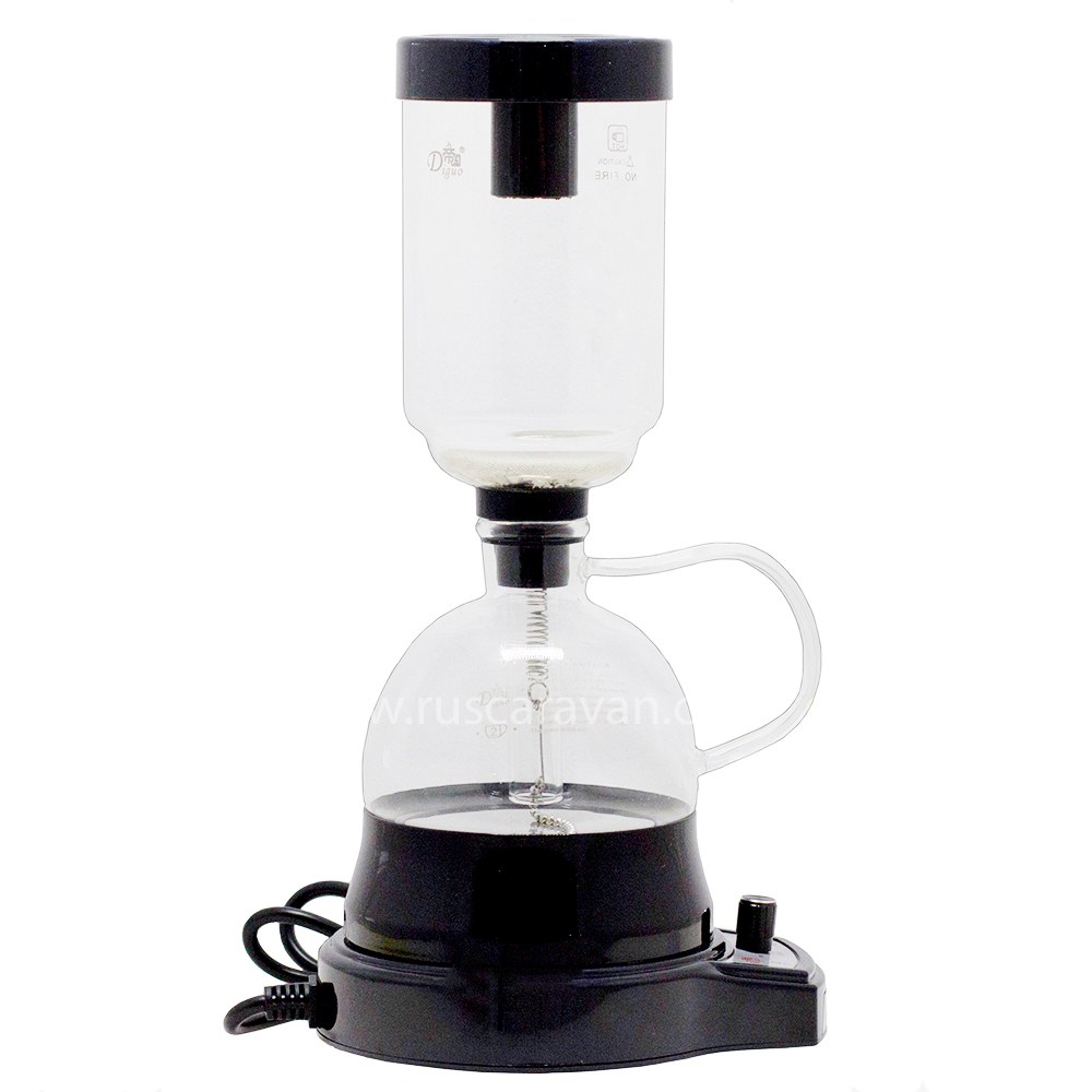 235001 Сифон с подставкой, стекло. 360/600 мл.