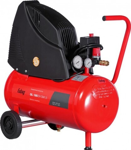 Компрессор поршневой безмасляный FUBAG OL 195/24 A6CC304KOA601 (A6CC304KOA092)