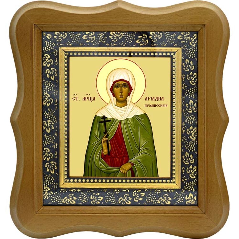 Ариадна Промисская (Фригийская), мученица. Икона на холсте.