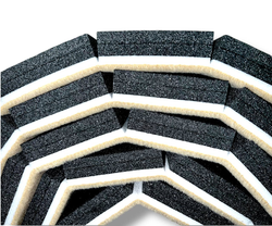 Ролл-мат гимнастический "Профессионал", сегментированный - 30мм. - бежевый