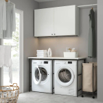 Комбинация - IKEA ENHET/ЭНХЕТ ИКЕА, 63,5х139 см, белый