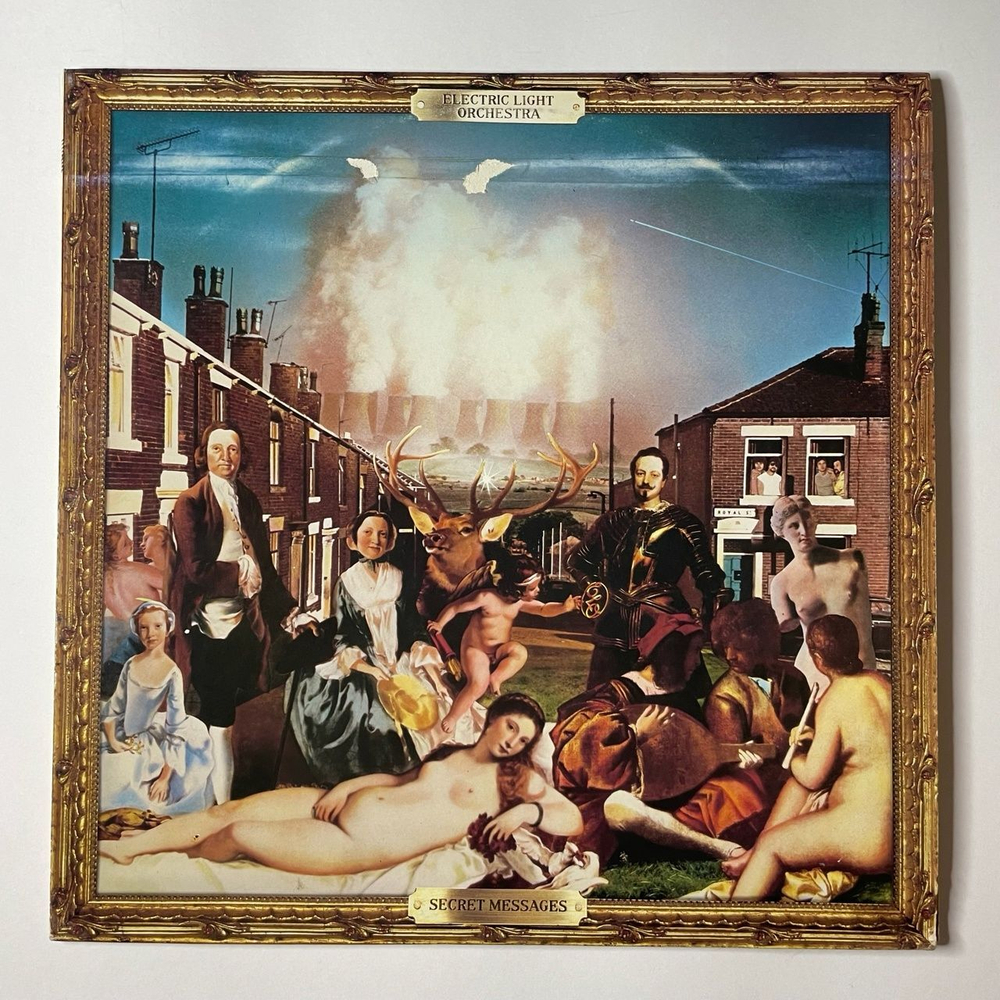 Винтажная виниловая пластинка LP Electric Light Orchestra ELO Secret Messages (Japan 1983) (No Obi) Train Of Gold