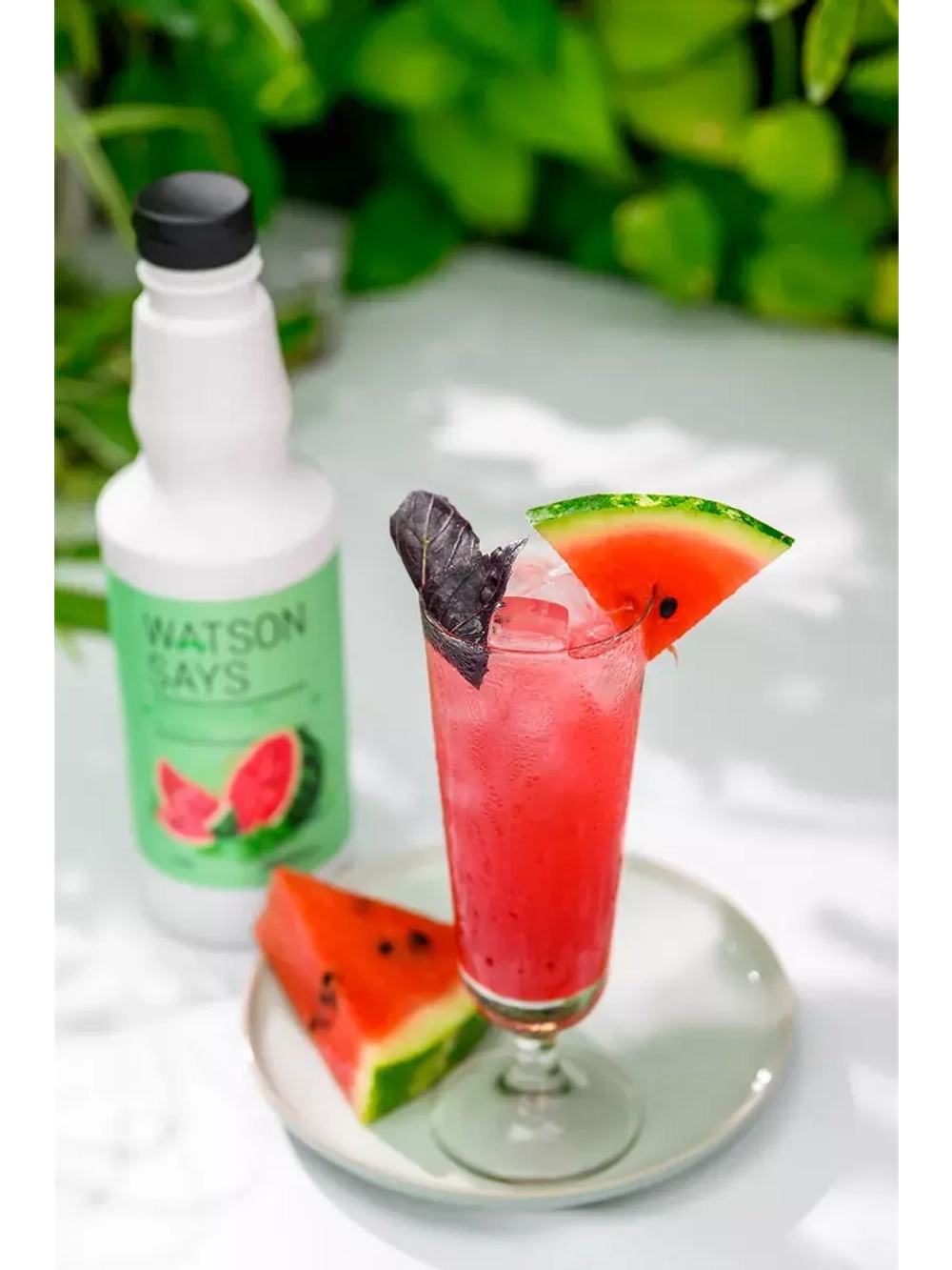 Основа для лимонадов и коктейлей Арбуз-Базилик 1кг