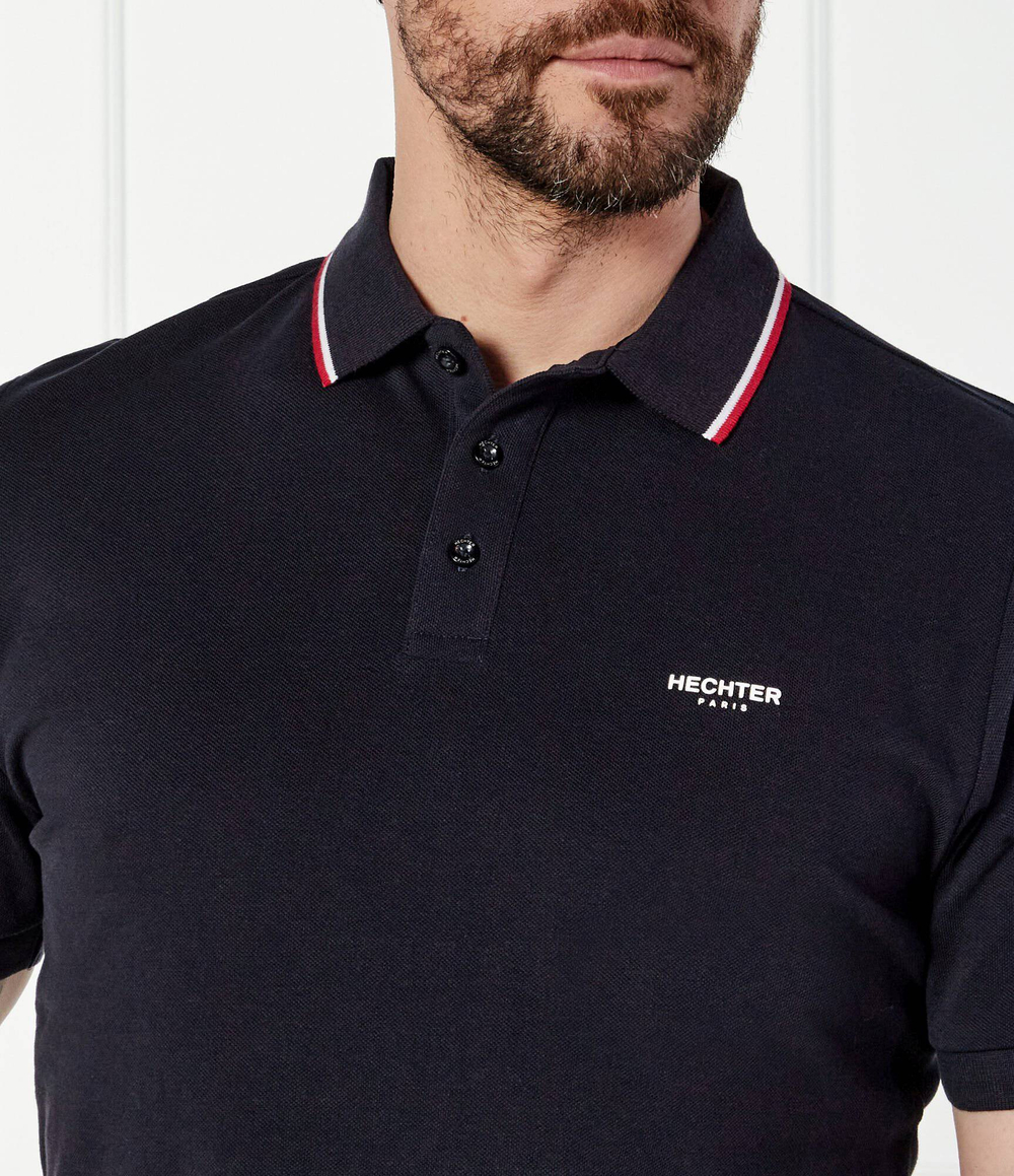Поло Hechter Paris - темно-синий(74018-151902)