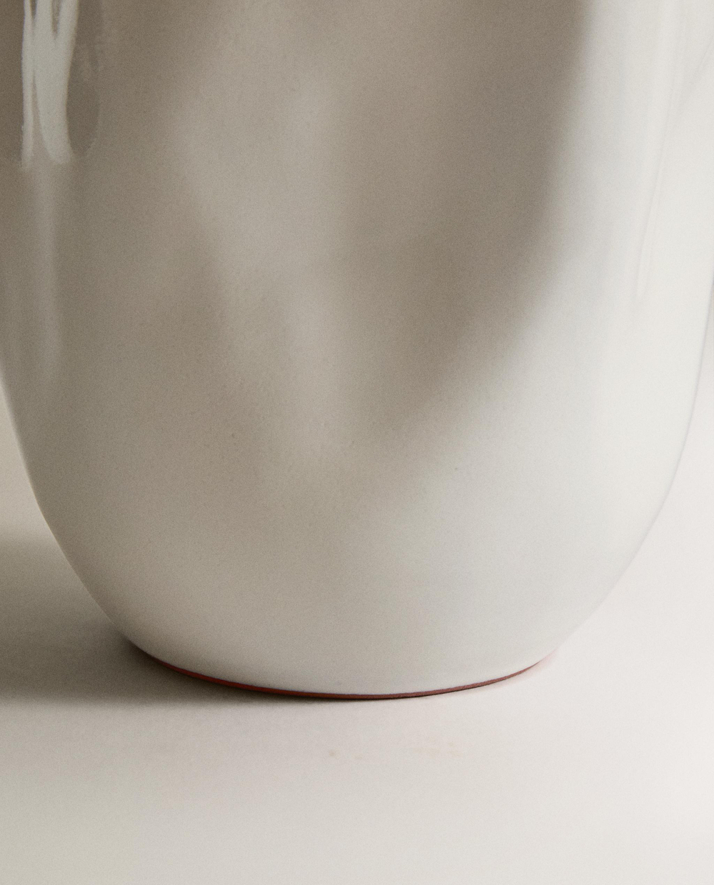 Zara Home Ваза из фаянса, цвет белый, 32 см