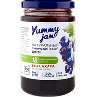 Джем смородиновый без сахара Yummy Jam 350г