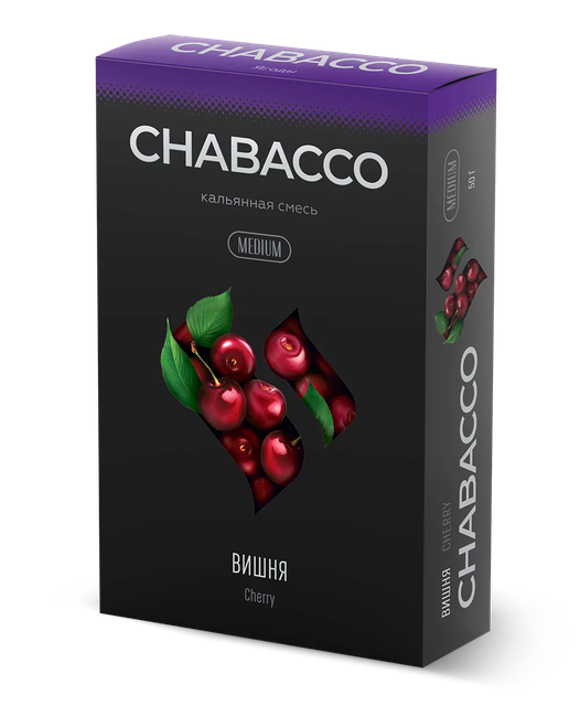 Бестабачная смесь Chabacco Medium - Cherry 50 г