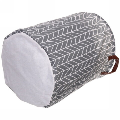 Корзина для белья круглая «Зигзаг» 44*34 см