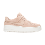 Кроссовки Nike Air Force 1 Sage Low Particle Beige (Женская размерная сетка)