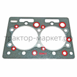 Прокладка ГБЦ JD2100 (TY2100I) D=112 мм Уралец/Синтай