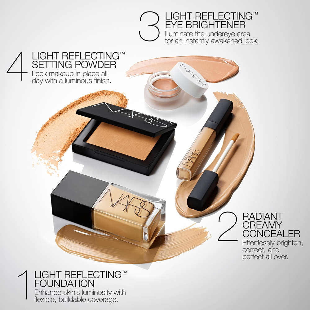 NARS Light Reflecting Foundation - Тональная основа для естественного сияния оттенок LIMA, 30 ml