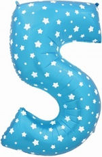 Цифра "5" (цвет на выбор) 1 шт