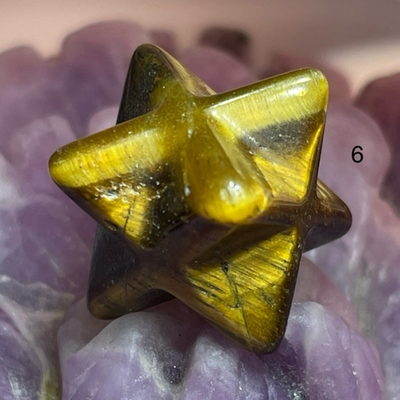 46878 Тигровый глаз Меркаба 13мм