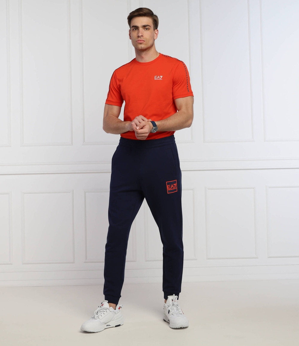 футболка EA7 - оранжевый(3LPT31 PJFUZ)