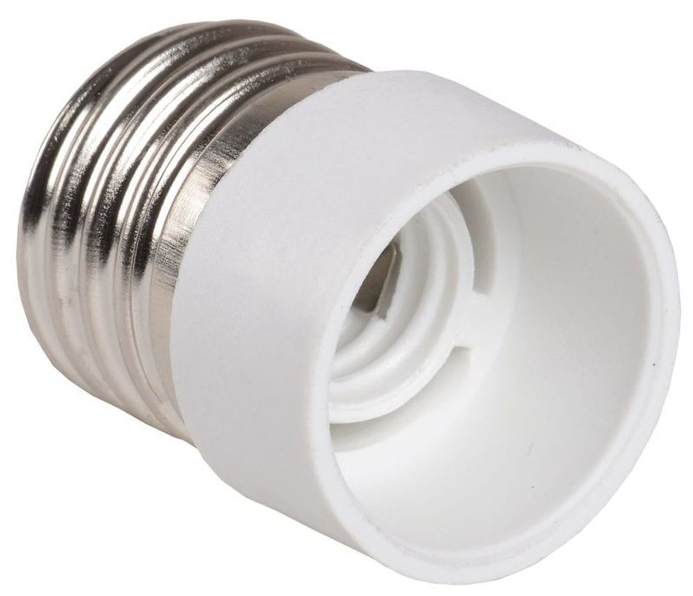 Патрон-переходник для ламп с цоколем E14 на цоколь E27 ПР27-14-К02 пластик. бел. (инд. упак.) IEK EPR12-01-01-K01 Патрон-переходник для ламп с цоколем E14 на цоколь E27 ПР27-14-К02 пластик. бел. (инд. упак.) IEK EPR12-01-01-K01