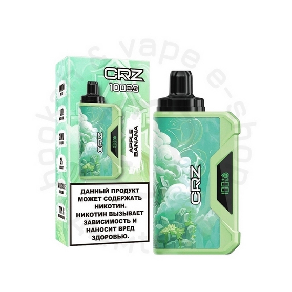 Одноразовая ЭС CRZ 10 000 &quot;Яблоко банан&quot; (Apple &amp; Banana) (М)
