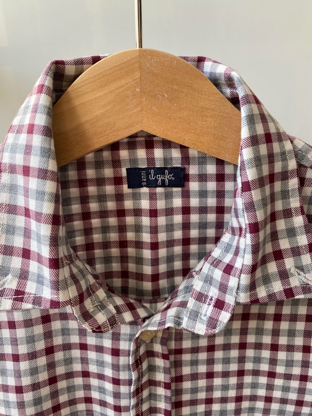 Хлопковая рубашка Il Gufo, 128