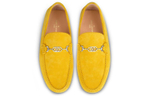 LOUIS VUITTON Porto Vecchio Gommino Loafers Women"s Yellow