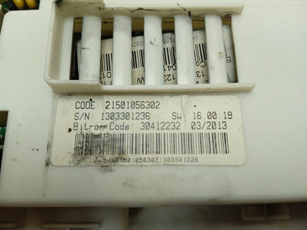 IWSE6125 кт128 Электронный модуль для стиральной машины Indesit 21501056302 б/у