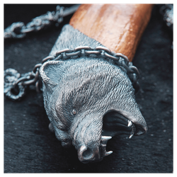 Амулет серебряный «Великий Кам»